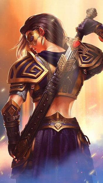 Warriors, Women Warrior HD phone wallpaper