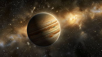 Stunning NASA-Inspired Planet and Nebula, planet, nebula HD wallpaper