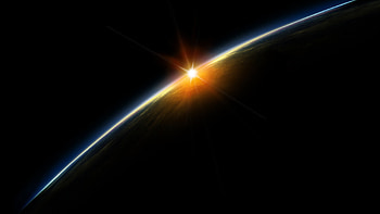 Sunrise from space. How to set on your ? Click the link from above and set the on the from your OS. HD wallpaper