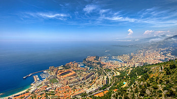 Monte Carlo , Top view, Travels, World HD wallpaper