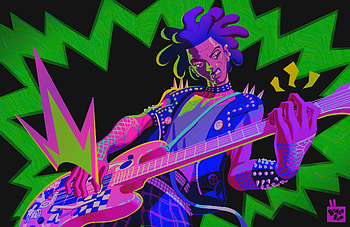 Spider-Punk – Hobart Brown in Spider-Man: Across the Spider-Verse, Spider-punk, movie, Spider-Man: Across the Spider-Verse HD wallpaper