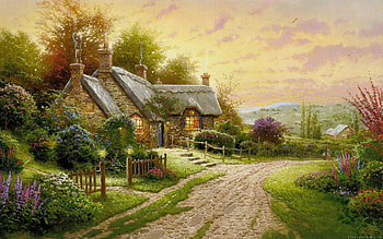 Thomas Kinkade , Art, Painings, , Thomas . HD wallpaper