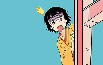 Cartoon, Anime, Crown, Surprise, Animeshka HD wallpaper