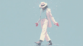 Minimal Moonwalk — Pop Dance, Music, Michael Jackson, Minimalist HD wallpaper