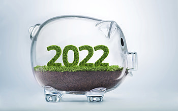 2022 New Year, , piggy bank, Save money, 2022 piggy bank background, Happy New Year 2022, deposits concepts, 2022 concepts, business 2022 background 2022 New Year HD wallpaper