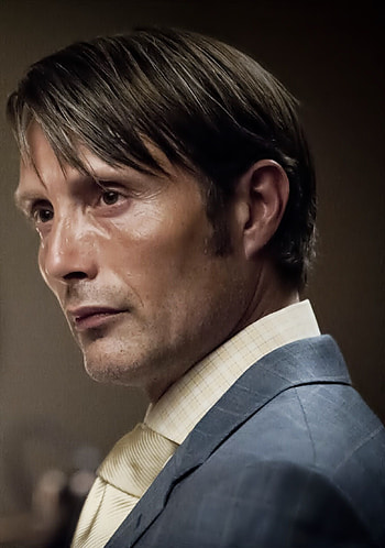 Mads Mikkelsen, Hannibal Lecter, Captivating performance, TV show HD phone wallpaper