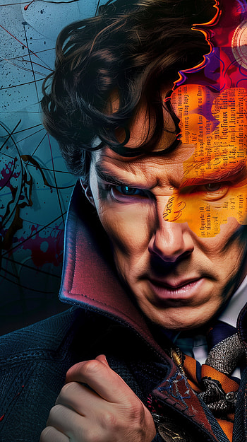 Sherlock Holmes Inspired Art , Sherlock Holmes, fan art HD phone wallpaper