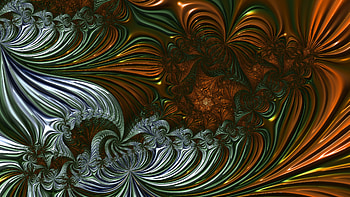 Fractal Art for your - Trippy, brown, psychedelic, trippy, Abstract, fractal HD wallpaper