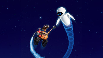 Eve And Wall E, wall-e, pixar, disney, movies HD wallpaper