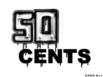 50 CENT LOGO, sher ali, rap, cent, heavy, music, hard, logo, 50, metal HD wallpaper