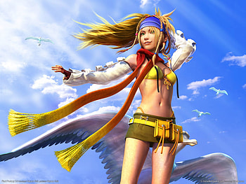 Final_Fantasy, final fantasy, girl, sky, anime HD wallpaper