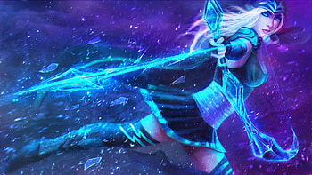 Ashe, League of Legends, High-quality , Immersive gaming HD wallpaper