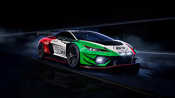2026 Lamborghini Temerario GT3, Coupe, GT Racing, Race Car, Turbo, V8 HD wallpaper