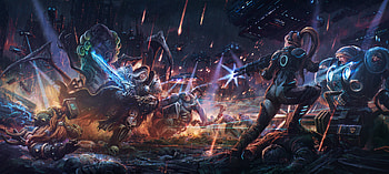Heroes Of The Storm, heroes-of-the-storm, 2017-games, games, deviantart, artist, artwork, digital-art HD wallpaper