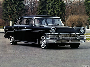 Cars, Side View, Zil 111, Soviet Car HD wallpaper