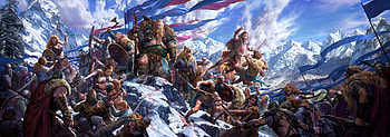 Epic battle, art, fantasy, battle, man, epic, fight, 1999art, 1999 HD wallpaper