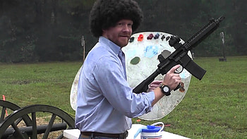 Bob Ross (Rob Boss) Shoots Machine Gun - IV8888 Range Day 2015 - YouTube HD wallpaper