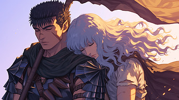 Epic Guts & Griffith - Berserk, Anime, Berserk, Guts (Berserk), Griffith (Berserk) HD wallpaper