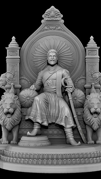 Shivaji Maharaj 3d, Shivaji Maharaj HD phone wallpaper