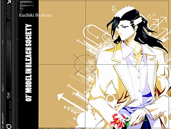 Byakuya, captain, bleach, kuchiki HD wallpaper