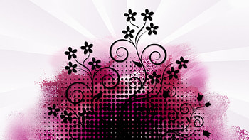 Pink And Black Designs 5 Cool HD wallpaper