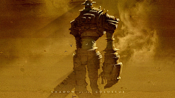 The colossus in the game Shadow of the Colossus HD wallpaper
