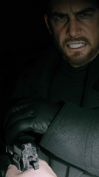 Evil man, black man, resident evi lvillage HD phone wallpaper