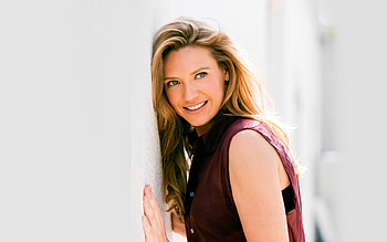 Pretty, blonde, smile, Anna Torv HD wallpaper