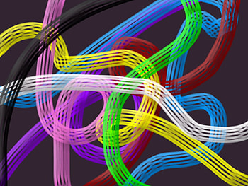 colorful lines, blue, colorful, white, black, color, colors, colours, colour, purple, pink, green, yellow, red HD wallpaper