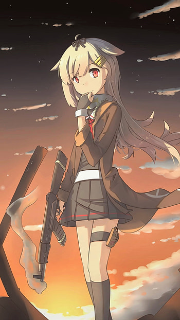 Yuudachi — Kancolle Anime (Sunset Vigil), Anime, Kantai Collection HD phone wallpaper