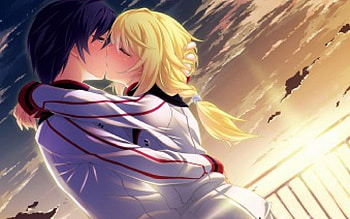 stratos surprise love, couple, love, stratos, kis HD wallpaper