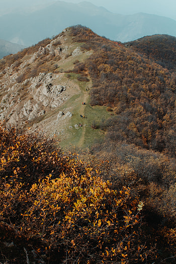 Landscape, Nature, View From Above, Mountain, Vertex, Top, Hill HD phone wallpaper