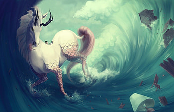 Fantasy Creature, animal, creature, cg, fantasy HD wallpaper
