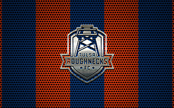 Tulsa travels, FC Tulsa logo , American soccer club, Metal emblem HD wallpaper