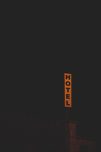 Words, Dark, Inscription, Hotel HD phone wallpaper