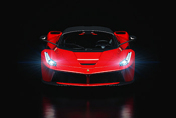 Sports, Ferrari, Cars, Lights, Car, Machine, Sports Car, Glow, Headlights HD wallpaper