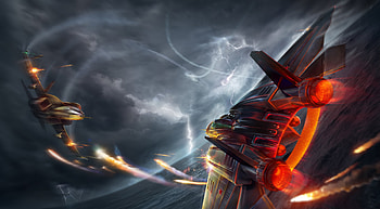 Airplane Attack Aviation Artwork, artist, artwork, digital-art, airplane, planes, sky HD wallpaper
