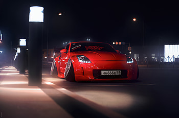 Nissan 350z Modified , nissan-350z, nissan, cars, artist, artwork, digital-art, artstation HD wallpaper