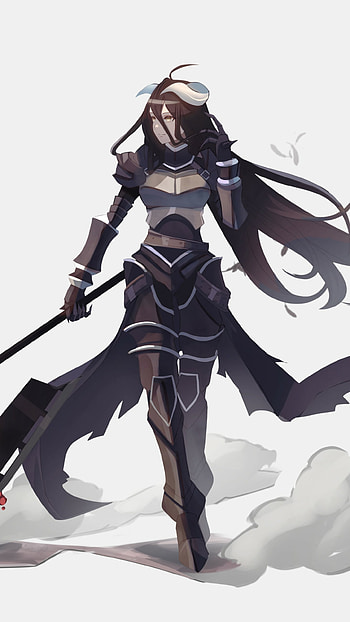 Albedo - Overlord, Albedo (Overlord), Anime, Overlord HD phone wallpaper