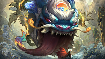 Shan Hai Scrolls Tahm Kench, Tahm Kench (League of Legends), video game, League Of Legends HD wallpaper