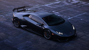 Lamborghini Huracan Supercars, Side view HD wallpaper