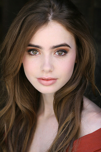 Lily Collins HD phone wallpaper