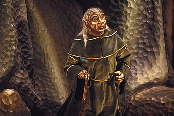 Spaceballs 2 Movie : Iconic Character in Mysterious Cave Scene, movie HD wallpaper