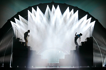 Nadir Rustamli, ESC 2022 rehearsal, Fade to Black, Azerbaijan HD wallpaper