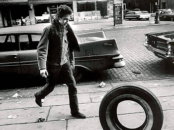 Bob Dylan, white, black, dylan, cars, , bob HD wallpaper