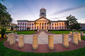 Tallahassee, Travels, Florida State Capitol, Historic building HD wallpaper
