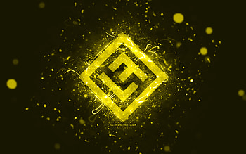 Lost Frequencies yellow logo, , Belgian DJs, yellow neon lights, creative, yellow abstract background, Felix De Laet, Lost Frequencies logo, music stars, Lost Frequencies HD wallpaper