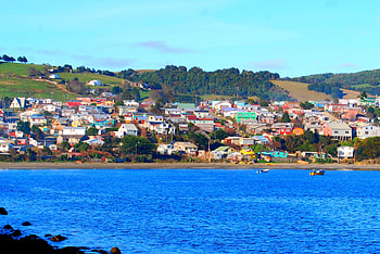 Chiloe Island, Ancud wonders, Charming city, Historic attractions HD wallpaper
