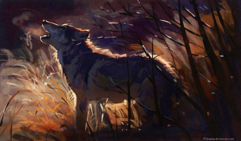 Art, Wolf, Wildlife, Beast, Howl HD wallpaper