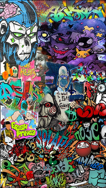 Pop arte, organismo HD phone wallpaper